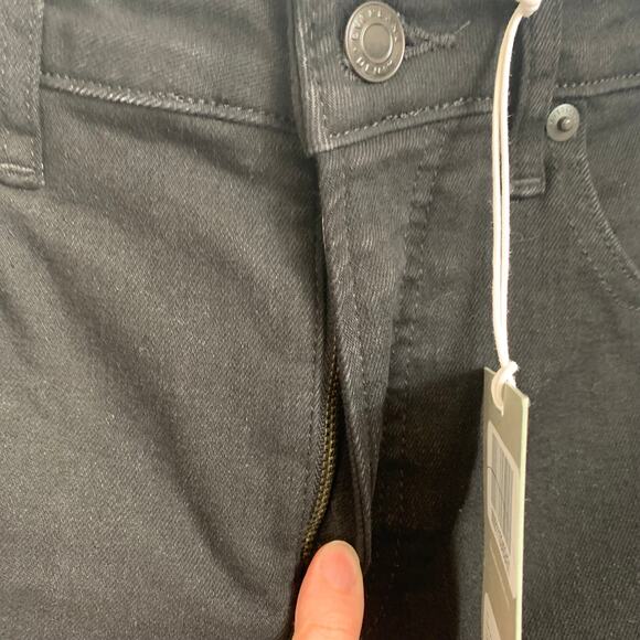 NWT Everlane The Curvy Authentic Stretch High Rise Skinny Jean in Black - Picture 6 of 13